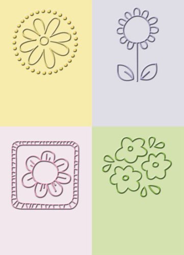 Cuttlebug 2-Inch-by-2.75-Inch Embossing Folder 