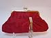 41fvlvA4 NL. SL75  Red satin clutch handbag with diamante decoration