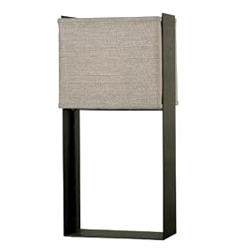 Kenroy Home Flexion Table Lamp with 13 inch Taupe Tweed shade