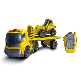 Silverlit - 81118 - Radio Commande V�hicule Miniature - I / R Camion + Bulldozer