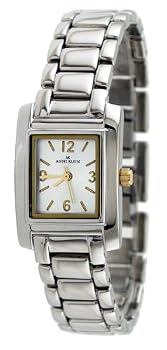 AK Anne Klein #10/1137SVTT Women's Two Tone Accented Bracelet Watch