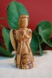 Hand Carved Olive Wood Mini Angel