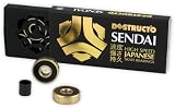 DESTRUCTO Skateboard Bearings SENDAI ABEC 7 High Speed
