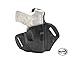 Springfield XDS Crimson 3.3 barrel OWB Shield R/H Black Leather Holster - 0924