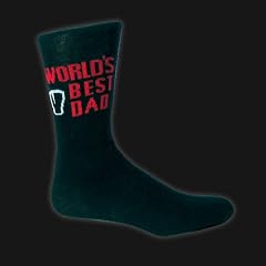 Black Best Dad Sock