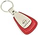 Chevrolet Chevy Corvette C4 Leather Key Chain Red Tear Drop Key Ring