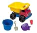 American Plastic Toy Truck Full of Toys