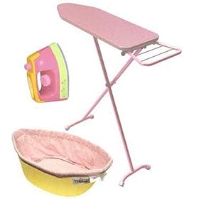 Dream Town Rose Petal Cottage Cleaning Set Accessory Pack