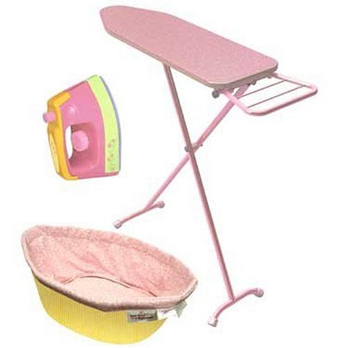 Childrens Toyshop  Third Party New : Dream Town Rose Petal Cottage Cleaning Set Accessory Pack