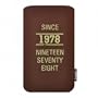bugatti case, Funda, Carcasa, sleeve SlimCase SoftTouchNeopren para Samsung i9001 Galaxy S Plus, wood