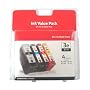 Canon BCI-3e Multipack Ink Tanks - 4 Pack (Black/Cyan/Magenta/Yellow) (4479A230)