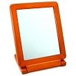 Jewelry Countertop Rectangle Vanity Mirror Oak Stained