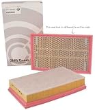BMW Genuine Intake Muffle Air Filter Element E46 3 Series - Sedan 320i 325i 325xi 330i 330xi ; 325i 325xi Touring ; 325Ci 330Ci Coupe Convertible ; E83 X3 2.5i 3.0i SAV; E85 Z4 2.5i 3.0I Roadster