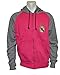 Real Madrid Zip Front Fleece Hoodie Sweatshirt Jacket HOT Pink Gray NEW Season 2014-2015 Soccer
