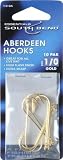 South Bend Fishing Lures Aberdeen Gold hooks (10 Pack) Size 1/0