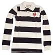 Royal Cult Mens Vintage Striped Logo Polo T-Shirt