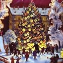 Christmas Cards - Charity Pack of 8 - Christmas Tree