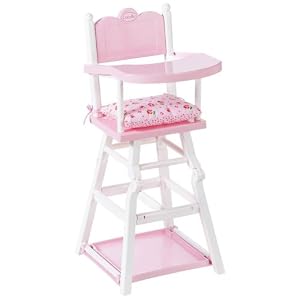Corolle Nursery Floral High Chair - 20 x 9 x 9 by Corolle