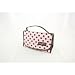Polka Dot Cosmetic Bag Light Pink 8.4x3.6x4.4