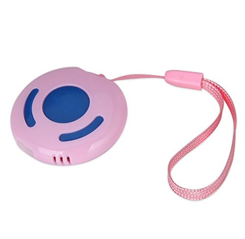 TPCROMEER Wireless Bluetooth 4.0 Seeker Key Finder Keep Security Anti-lost Anti-Theft Alarm for Keys Kids Bags Pets Dogs etc. Compatible with iPhone 5S/5/5C/4S/4, iPad 4/3, iPad Mini, iPod Touch 5 (Pink)