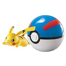 Pok&eacute;mon Clip 'N' Carry Pok&eacute; Ball, Pikachu and Great Ball

