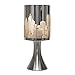 Chrome Touch Table Lamp with New York Skyline Shade