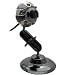 Kinobo USB Webcam 6.0 Megapixels with Metal Stand for Xp/Vista/Windows 7/Skype + Mic & LED lights
