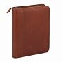 Day-Timer 80844 Personal organizer starter set for 2009, aviator leather binder, 5-1/2x8-1/2, dark tan