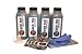Laser Tek Services ® High Yield Black Toner Refill Kit 4 Pack with Chips Compatible with DELL 1815 Dell 1815DN RF223 NF485