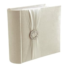 Malden Suede Wedding Diamond Photo Album