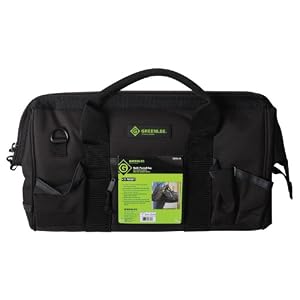 Greenlee 0158-12 Multi-Pocket Bag, Heavy Duty, 18 by