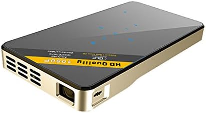 Techkoo Wireless Handheld HDMI Pico Projector,854x480 Multimedia DLP WIFI Mirroring for iOS 6.2,Android 4.2 Smart Phones,Tablets,Laptop Windows,Mac OS