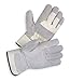 Leather Gloves, Split/Double Palm, M, PR