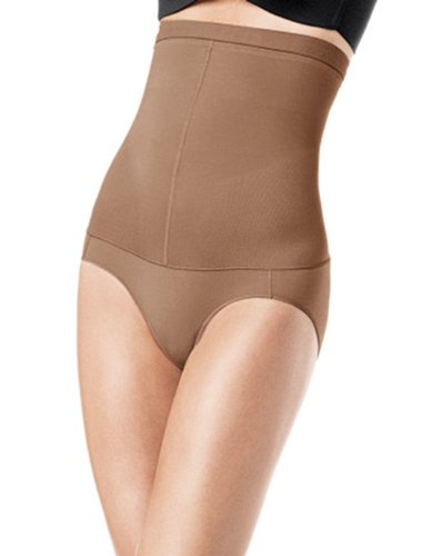 SARA BLAKELY HIGH POWER BRIEF COCOA WOMENS HIGH-WAISTED Size E.