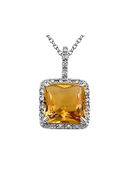 Genuine Citrine Pendant by Effy Collection®