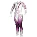 Karbon GS Womens Race Suit 2012 - Karbon's Womens GS Race Suit is anatomically designed to allow the serious racer the most comfortable fit possible. Padding in the arms and thighs helps keep you from getting beat up as you attack the gates with intensity. Karbon uses special gripper elastic around the cuffs and thumb loops to help keep this suit in place, because when hundredths matter, the last thing you wan't to be worrying about is your suit. . Race: Yes, Product ID: 229564, Model Year: 2012