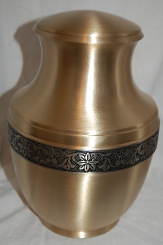 Cremation Urn-Brass HAND Crafted LAST ONE SPECIAL PRICE