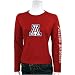 Arizona Wildcats Cardinal Ladies Big Logo Long Sleeve T-shirt