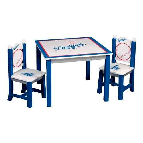 Los Angeles Dodgers Table & Chairs Set