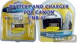 RAPID CHARGER 100-240 COMPARE TO CB-2LY PLUS BATTERY FOR CANON PowerShot SD770 IS ELPH ,IXUS 85 IS, IXY 25 IS, NB-6L