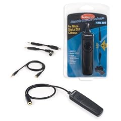 Haehnel HRN 280 Kabel-Fernausl�ser f�r Nikon D300 / D200 / D80 / D70s / D3 / D2X / D2X / D2H / D2Hs / D1X / D1H