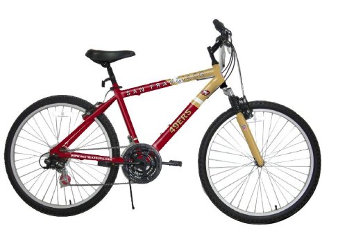 Best Bikes NFL San Francisco 49ers 26-Inch Mountain Adult Bike (88826-6027-8009)