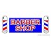 30" BARBER SHOP -Window Decal- salon parlor sign signs