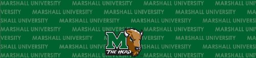 Marshall Thundering Herd Team Auto Visor Decal