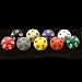 Opaque 10-sided Die, Assorted colors