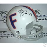 Steve Spurrier signed Florida Gators 1966 Throwback Mini Helmet