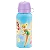Zak Designs Disney Fairies Aluminum Bottle with Zak Black Dome Lid, 13 Ounce
