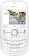 Nokia Asha 201 Handy (6,1 cm (2,4 Zoll) Display, 2 Megapixel Kamera, QWERTZ-Tastatur) pearl wei�