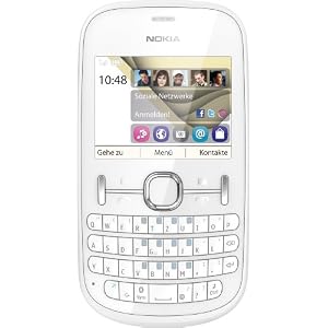 Asha 201 - Mobiltelefon - vollständige Tastatur