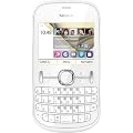 Nokia Asha 201 Handy (6,1 cm (2,4 Zoll) Display, 2 Megapixel Kamera, QWERTZ-Tastatur) pearl wei�